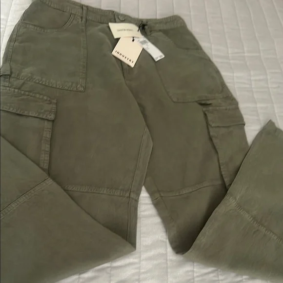 NWT Industry Republic Cargo Pants Lyocell Linen
Cotton Straight Leg Women's Sz10 - Picture 6 of 17